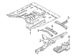 Ford E-Transit Front Cross-Member Diagram - NK3Z-6110692-C