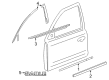 Ford Taurus Weather Strip Diagram - 6G1Z-5421453-AA