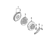 Ford E-150 Econoline Clutch Release Bearing Diagram - F7ZZ-7548-AA