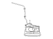 Ford Mustang Fog Light Diagram - DR3Z-15200-AA