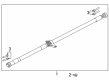 Ford Escape Drive Shaft Diagram - LX6Z-4R602-AB