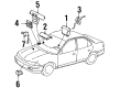 Ford Contour Airbag Diagram - F8RZ-54043B13-DBC