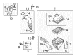 Ford Edge Air Filter Box Diagram - DS7Z-9661-L