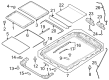 Ford F-150 Lightning Sunroof Diagram - ML3Z-16500A18-C