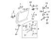 Ford Explorer Interior Door Handle Diagram - 6L2Z-78224A53-BD