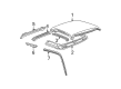 Ford Ranger Weather Strip Diagram - 8L5Z-1051223-A