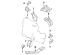 Ford Escort Engine Mount Diagram - F5CZ6038A