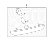 Ford Mustang Side Marker Light Diagram - AR3Z-15A201-B