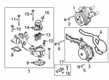 Ford F-250 Super Duty Water Pump Diagram - HC3Z-8501-A