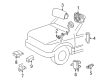 Ford Explorer Sport Airbag Diagram - 1L5Z-10043B13-CAE