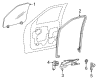 Lincoln Navigator Window Regulator Diagram - XL1Z-7823208-AA