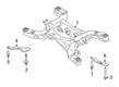 Lincoln Aviator Rear Crossmember Diagram - MB5Z-5035-G