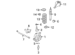 Ford Shock Absorber Diagram - AU2Z-18V124-AC
