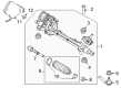Ford Rack & Pinion Bushing Diagram - AA5Z-3C716-B
