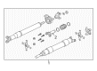 Ford F-350 Super Duty Drive Shaft Diagram - HC3Z-4R602-EN