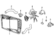 Ford LTD Coolant Reservoir Hose Diagram - E3SZ8286A