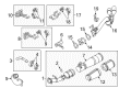 Ford F-250 Super Duty Muffler Strap Diagram - BC3Z-5A246-A