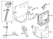 Lincoln Nautilus Engine Control Module Diagram - PZ1Z-12A650-J