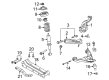 Mercury Mountaineer Camber and Alignment Kit Diagram - -W710304-S436