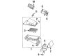 Ford Thunderbird Knock Sensor Diagram - XS8Z-12A699-AA