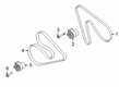 Ford Transit-350 Serpentine Belt Diagram - LK4Z-8620-AA