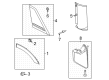 Ford Bronco Sport Mud Flaps Diagram - M1PZ1-6A550B-A