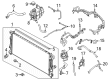 Ford Ranger Coolant Reservoir Hose Diagram - MB3Z-8075-S