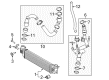 Ford Edge Air Intake Coupling Diagram - F2GZ-6C646-B