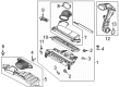 Ford Maverick Air Filter Diagram - PZ1Z-9601-A