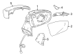Ford EcoSport Mirror Cover Diagram - CN1Z-17A703-A