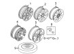 Lincoln MKZ Spare Wheel Diagram - 9H6Z-1007-B