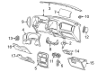 Ford Explorer Sport Steering Column Cover Diagram - 3L2Z-7804459-AAA