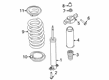 Lincoln Nautilus Shock Absorber Diagram - K2GZ-18125-AJ