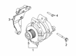 Ford Alternator Bracket Diagram - JL3Z-10A313-B