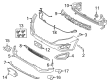 Ford Edge Grille Diagram - FT4Z-17K945-FA