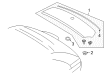 Ford Edge Spoiler Diagram - 8T4Z-7844210-BPTM