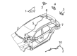 Lincoln Corsair Antenna Cable Diagram - LX6Z-18812-AA