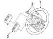 Mercury Grand Marquis Steering Wheel Diagram - F6AZ3600AAL