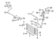 Ford Taurus X Water Hose Diagram - 4F9Z-8260-AA