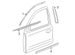 Lincoln LS Door Moldings Diagram - 5W4Z-5420879-APTM