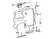 Ford Freestar Door Lock Actuator Motor Diagram - 6F2Z-14B351-BA