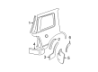 Ford Explorer Mud Flaps Diagram - 1L2Z-16A550-AAD