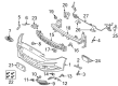 Ford Bumper Cover Diagram - HS7Z-17D957-VAPTM