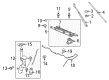 Ford Windshield Washer Pump Diagram - BE8Z-17664-A