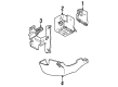 Ford ABS Control Module Diagram - XF2Z-2C219-BA