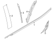 Ford Ranger Door Moldings Diagram - N1WZ-2625532-AC
