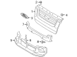 Ford Explorer Emblem Diagram - 7L2Z-8213-AA