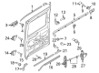 Ford Transit-150 Door Check Diagram - KK3Z-1525054-B