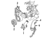 Ford Power Steering Pump Diagram - E7TZ-3A674-BBRM