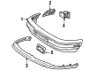 Mercury Sable License Plate Diagram - F24Y-17A385-A